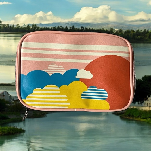 ipsy Handbags - Pink Makeup Bag Organizer with Zipper & Pockets